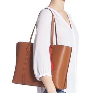 Tory Burch Perry Leather Tote